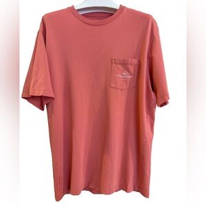 Men’s Vineyard Vines Salmon Nantucket Pocket Tee, Size M